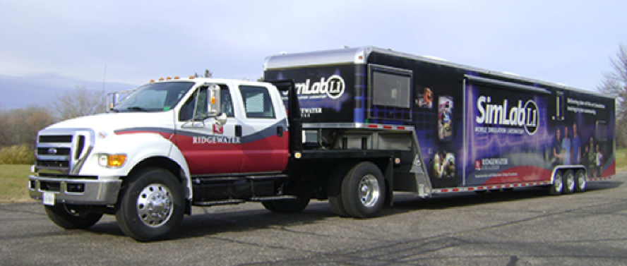 Simulator used at the career institute